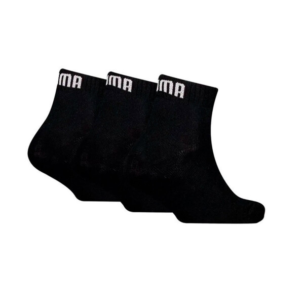 PLAIN SNEAKER SOCKS X3 - PUMA NEGRO