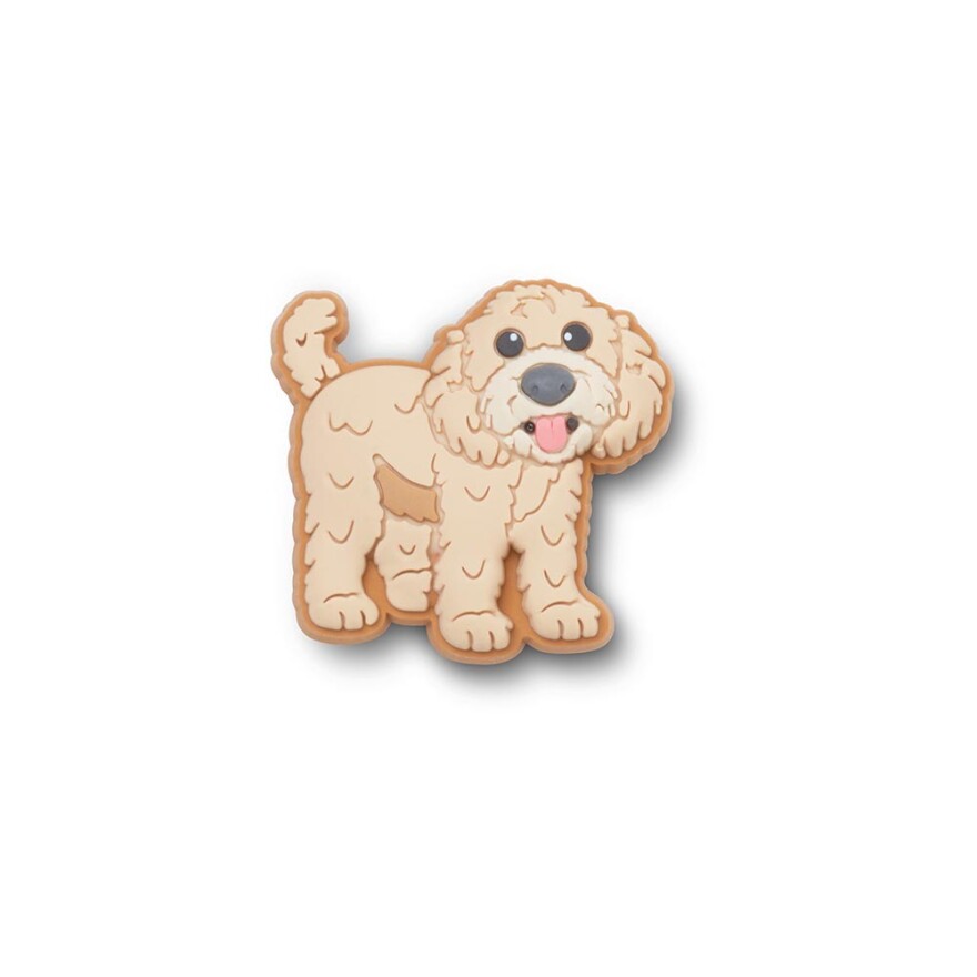 Jibbitz Golden Doodle Puppy Multicolor