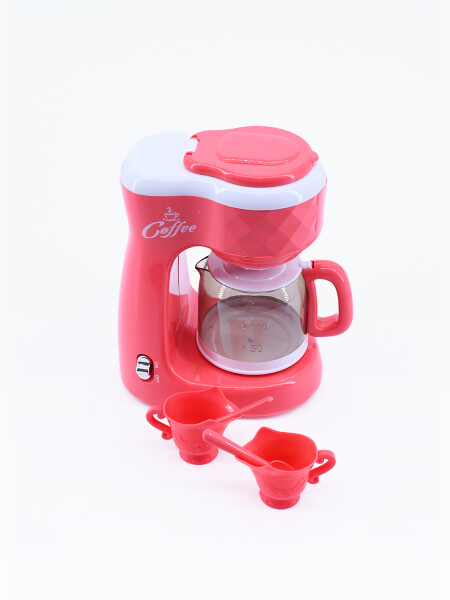 CAFETERA A BATERIA FUCSIA