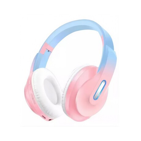 AURICULARES INALAMBRICOS BLUETOOTH XY229BT INFANTILES ROSADOS CON LUCES AURICULARES INALAMBRICOS BLUETOOTH XY229BT INFANTILES ROSADOS CON LUCES