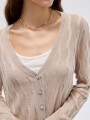Cardigan Brau Beige