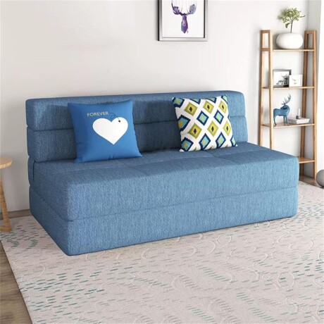 Sofa cama Foldie 2 cuerpos Azul