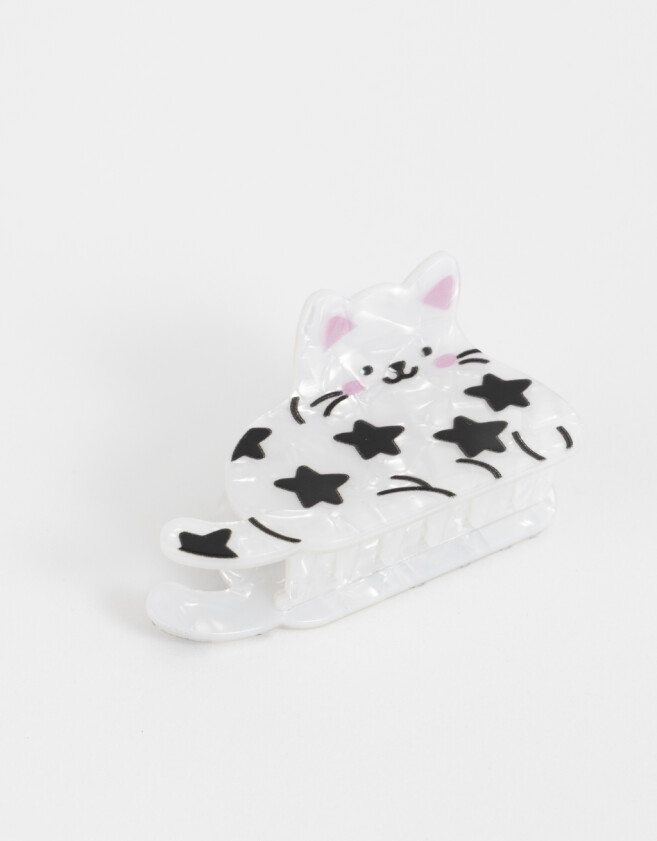 Hebillas Infantiles Animalito Broche Infantil Gatito - Combinacion Bicolor
