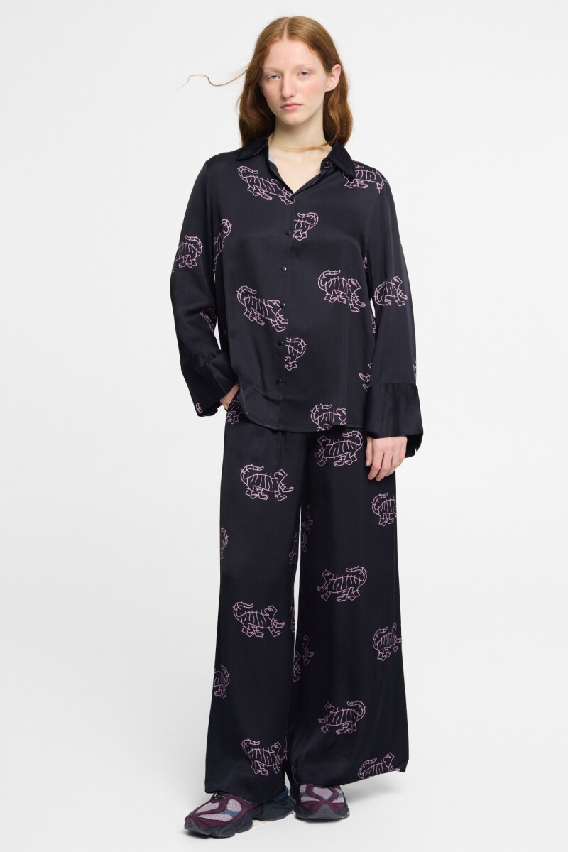 MARTI SHIRT Tigress Black