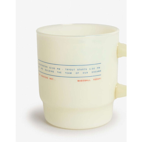 Taza De Vidrio Ilustrada Combinacion Bicolor