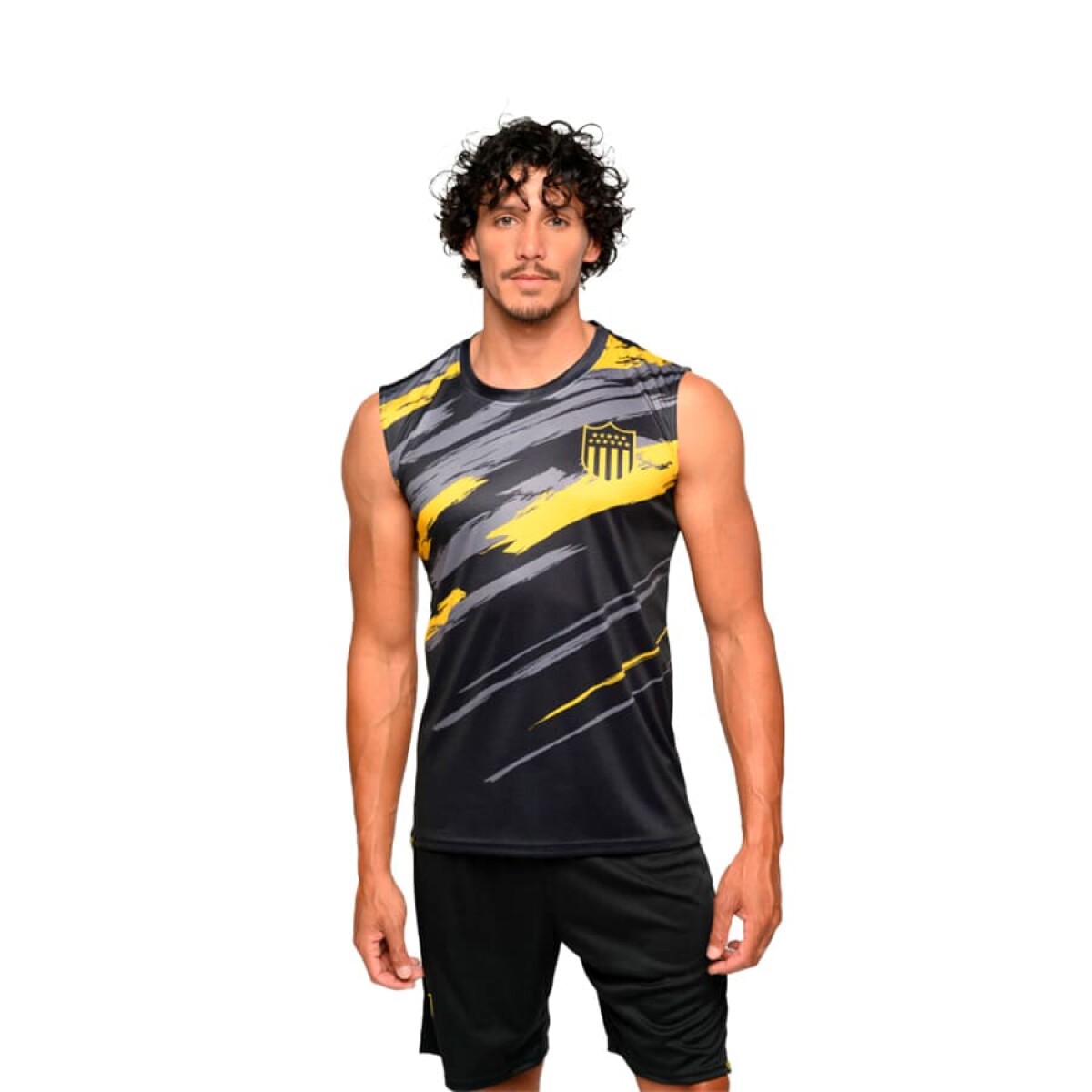 Remera Umbro Peñarol de Hombre - 4P100014 - Negro-gris 