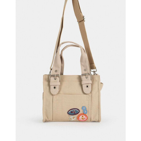 Cartera City Marron Beige