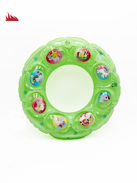 SALVAVIDAS INFANTIL 41 CM VERDE CLARO