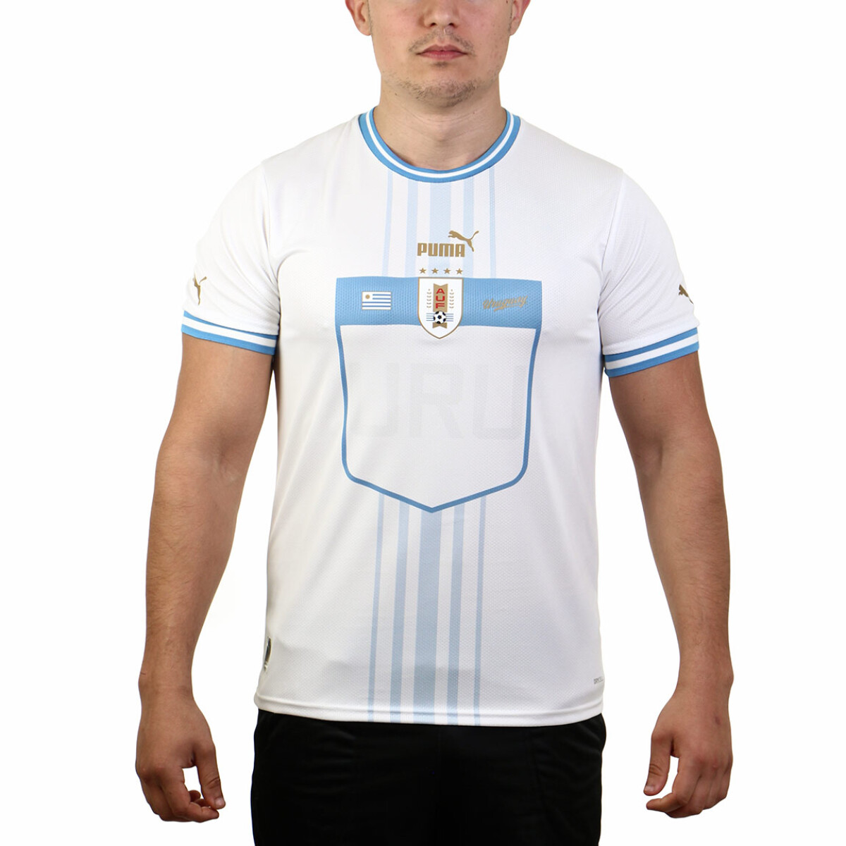 Puma Camiseta Uruguay Away Jersey 2022 - Blanco 