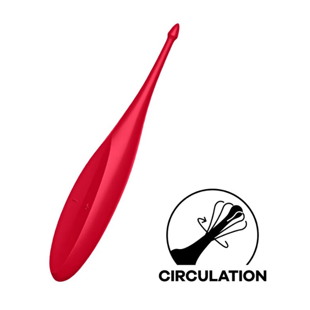 Satisfyer Twirling Fun Punta Vibradora Rojo 