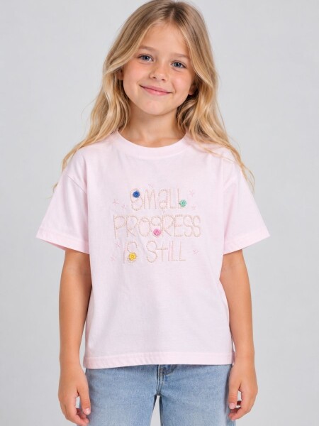 T-SHIRT COCOMIEL 8809 M.C sma ROSADO