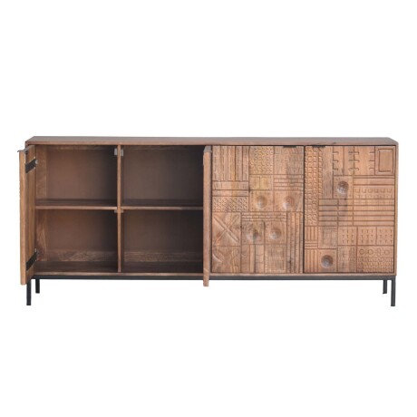 APARADOR MADERA-DE-MANGO MARRON KANPUR