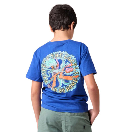 Remera Rusty Ronin Teen Azul