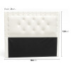 Respaldo De Sommier Ltc Relleno Con Guata Forrado En Suede Marfil Respaldo De Sommier Ltc Relleno Con Guata Forrado En Suede Marfil