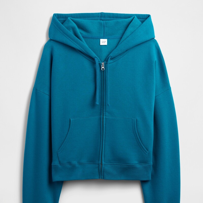 V-NL ICON FULL ZIP DEEP WATER TEAL
