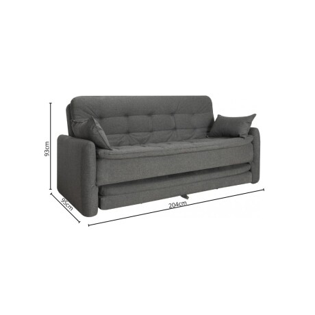 Sillon cama Madalena Gris