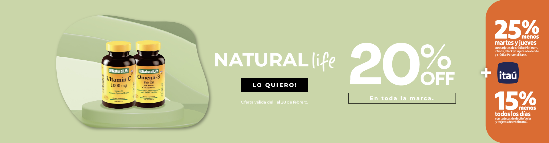 Natural Life 20%
