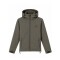 Campera Softshell c/capucha Negro