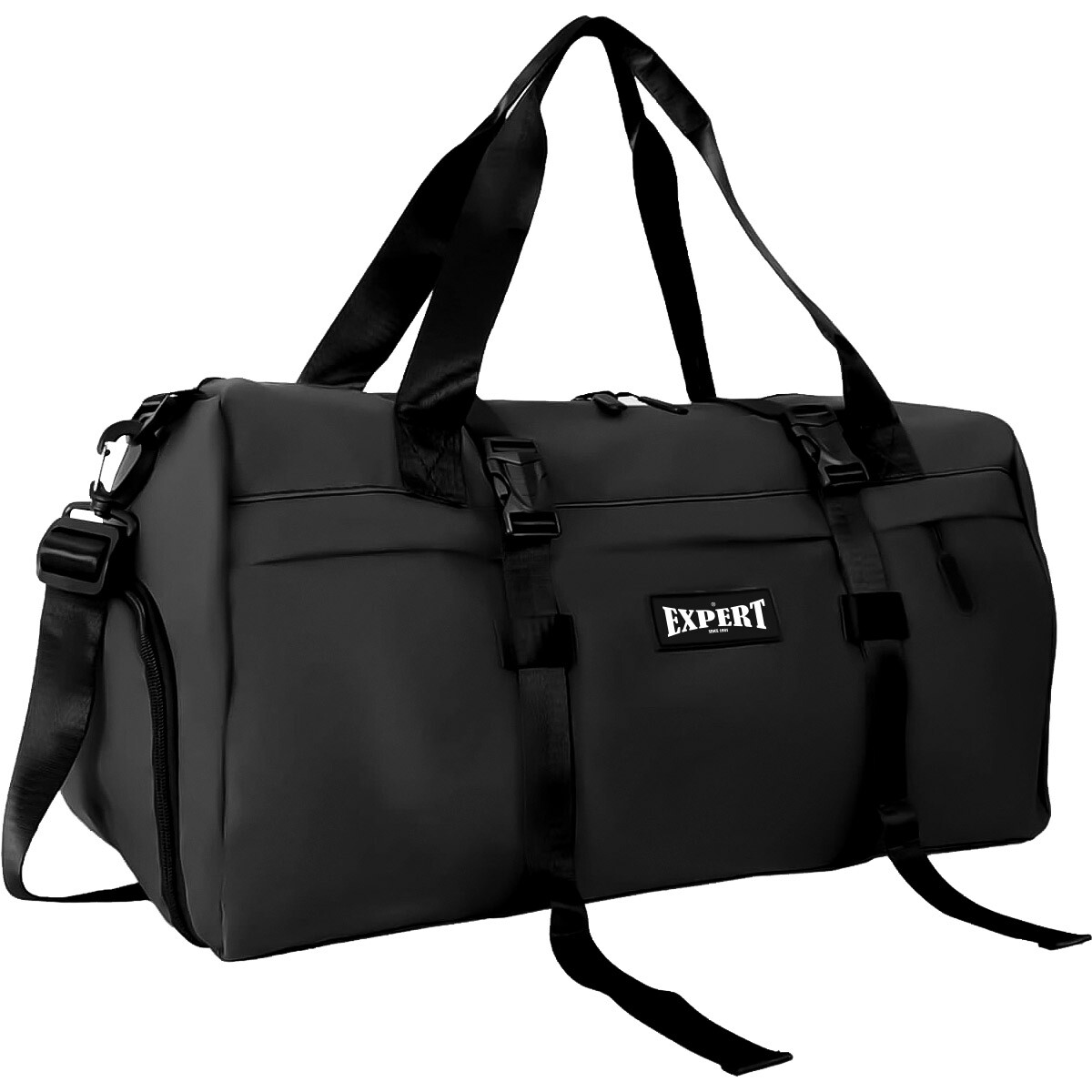 Bolso De Viaje Expert Deportivo Grande Impermeable - Negro 