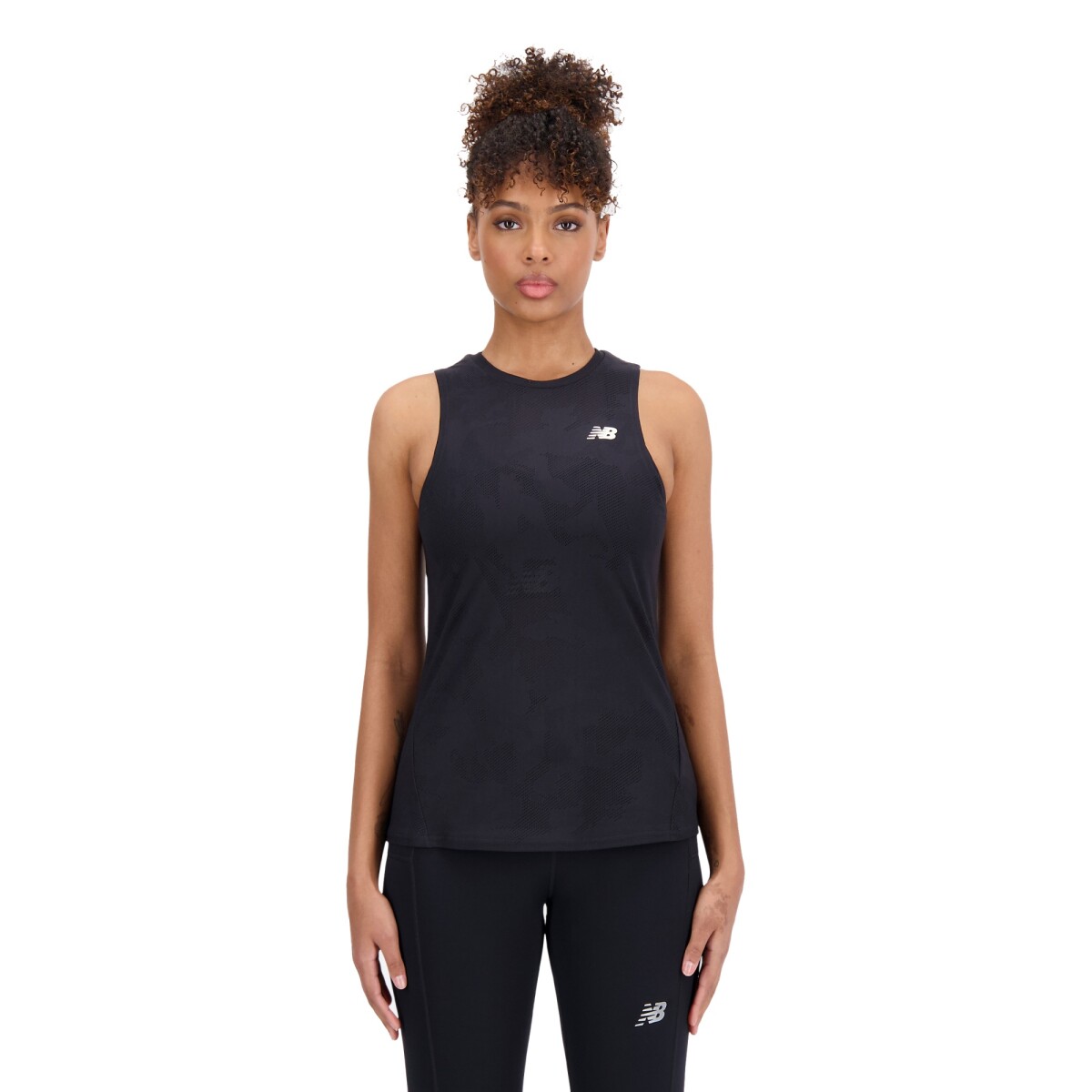 Musculosa New Balance de Dama - Q Speed - WT33280BK - BLACK 