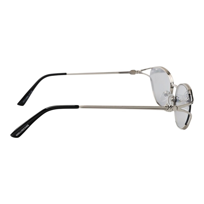 Lentes de Sol Chilli Beans Taipéi Plateado