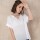 Blusa escote V Blanca