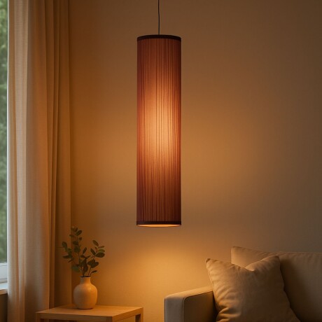 LUMINARIA DE TECHO CANNELE CILINDRIC BORDEAUX - Small