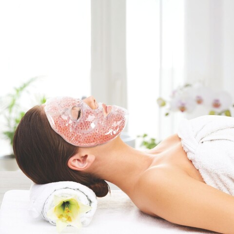 Máscara Facial Gel Frio Descongestiva Relajante Máscara Facial Gel Frio Descongestiva Relajante