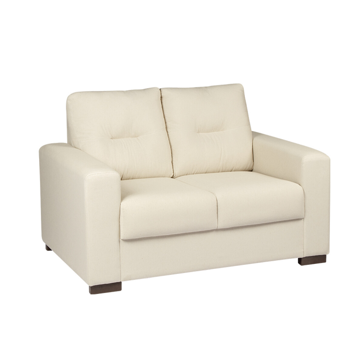 SOFA 2 CUERPOS - TAPIZADO TELA CLARA 