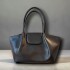 Cartera cuerina Negro