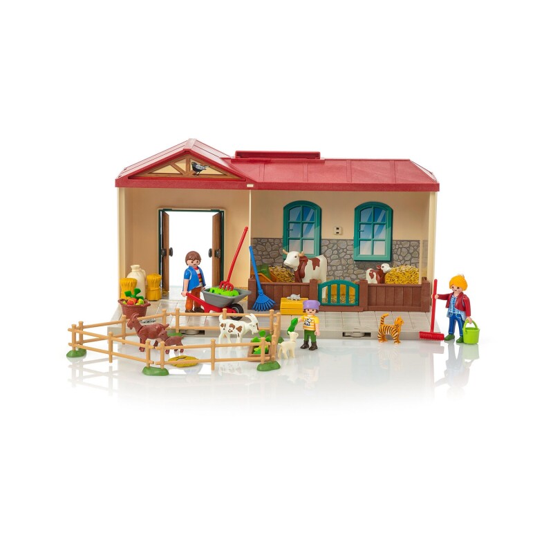 Playmobil Country granja en maletín con accesorios Playmobil Country granja en maletín con accesorios