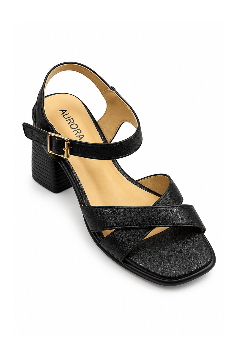 Sandalia de vestir Aurora Negro