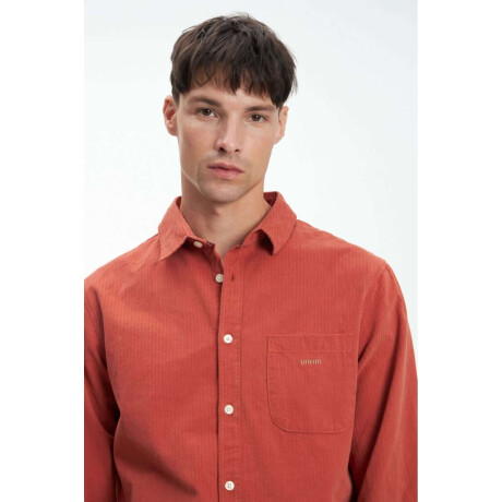 Camisa Nevan Ladrillo