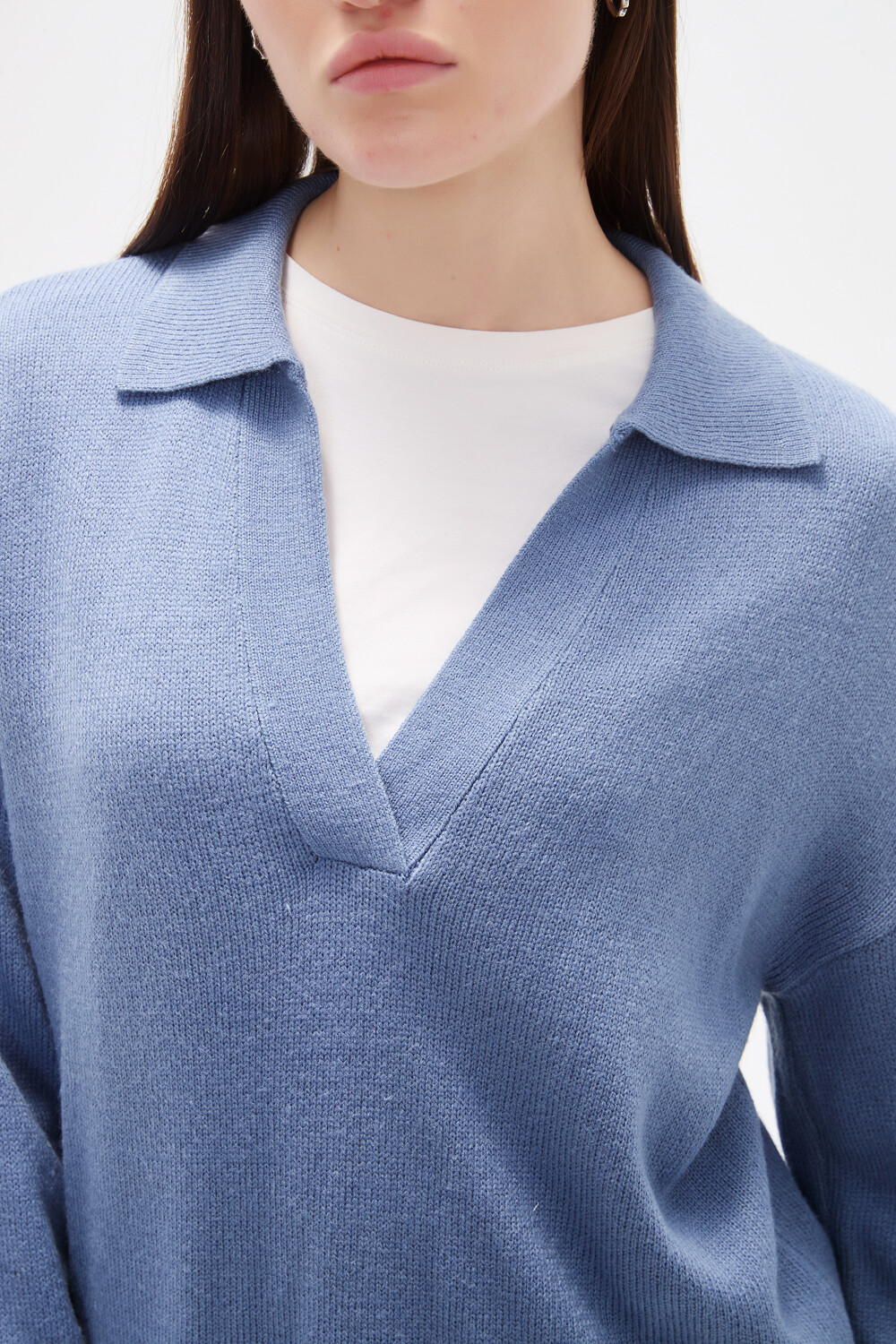 Sweater Dapa Azul Grisaceo