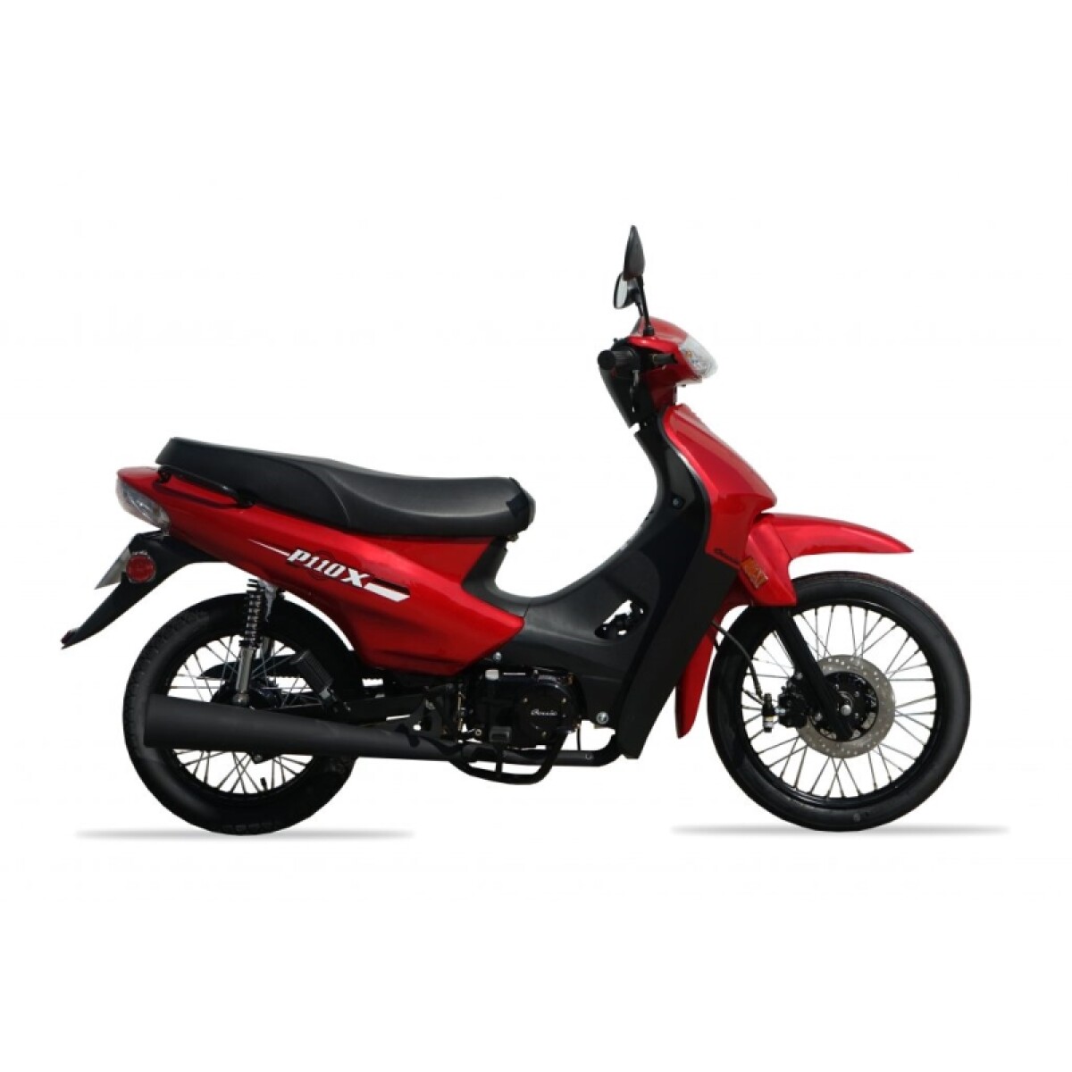 Moto Baccio Cub P110 X - Rojo 