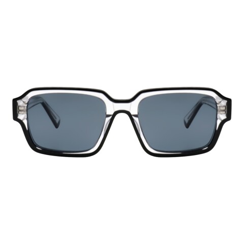 Lentes de Sol Chilli Beans Morelos Transparente - Negro