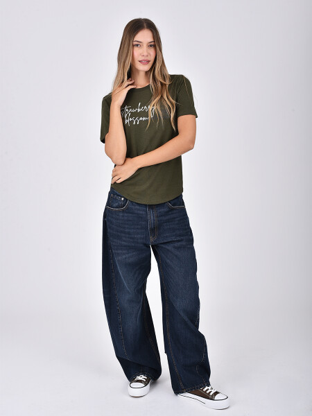 REMERA SEVILLA VERDE OSCURO