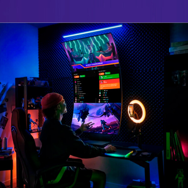 Monitor Samsung Odyssey Ark 55" Va 4k Uhd 165hz MONITOR SAMSUNG ODYSSEY ARK 55 4K 165HZ