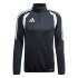 Campera de Hombre Adidas Tiro26L Tr Top Football/Soccer Negro - Blanco