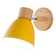 Lampara Aplique De Pared Nordica Led Moderna Amarillo