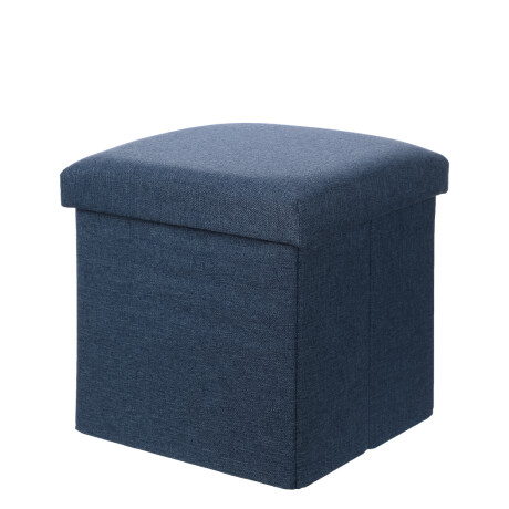 Puff organizador azul