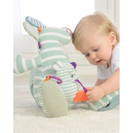 Set de 2 peluches de estimulación Dolce Ozzie el canguro Set de 2 peluches de estimulación Dolce Ozzie el canguro