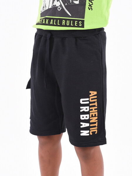 SHORT URBANO NEGRO