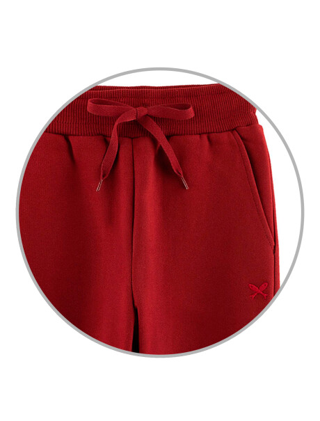 PANTALÓN BABUCHA INFANTIL UNISSEX ROJO