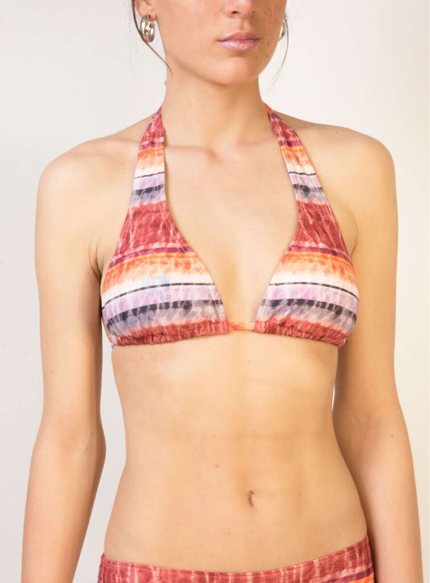 Halter granada ii - Stripe batik 