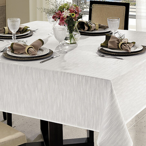 Mantel Dohler Rectangular Clean Passion 200 x 200 cm - Varios Colores NATURAL