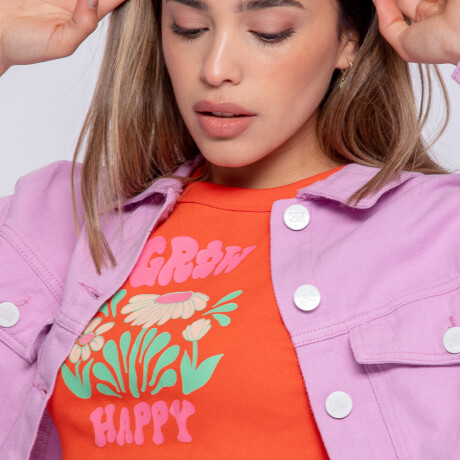 CAMPERA DONNATO Rosa Mistico