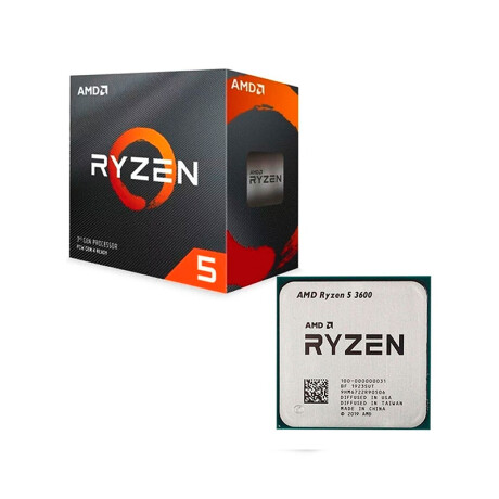 Microprocesador CPU AMD Ryzen 5 3600 Microprocesador CPU AMD Ryzen 5 3600