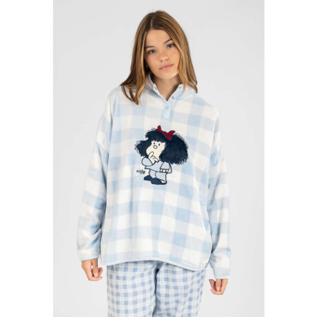 Sweater sherpa mafalda Celeste