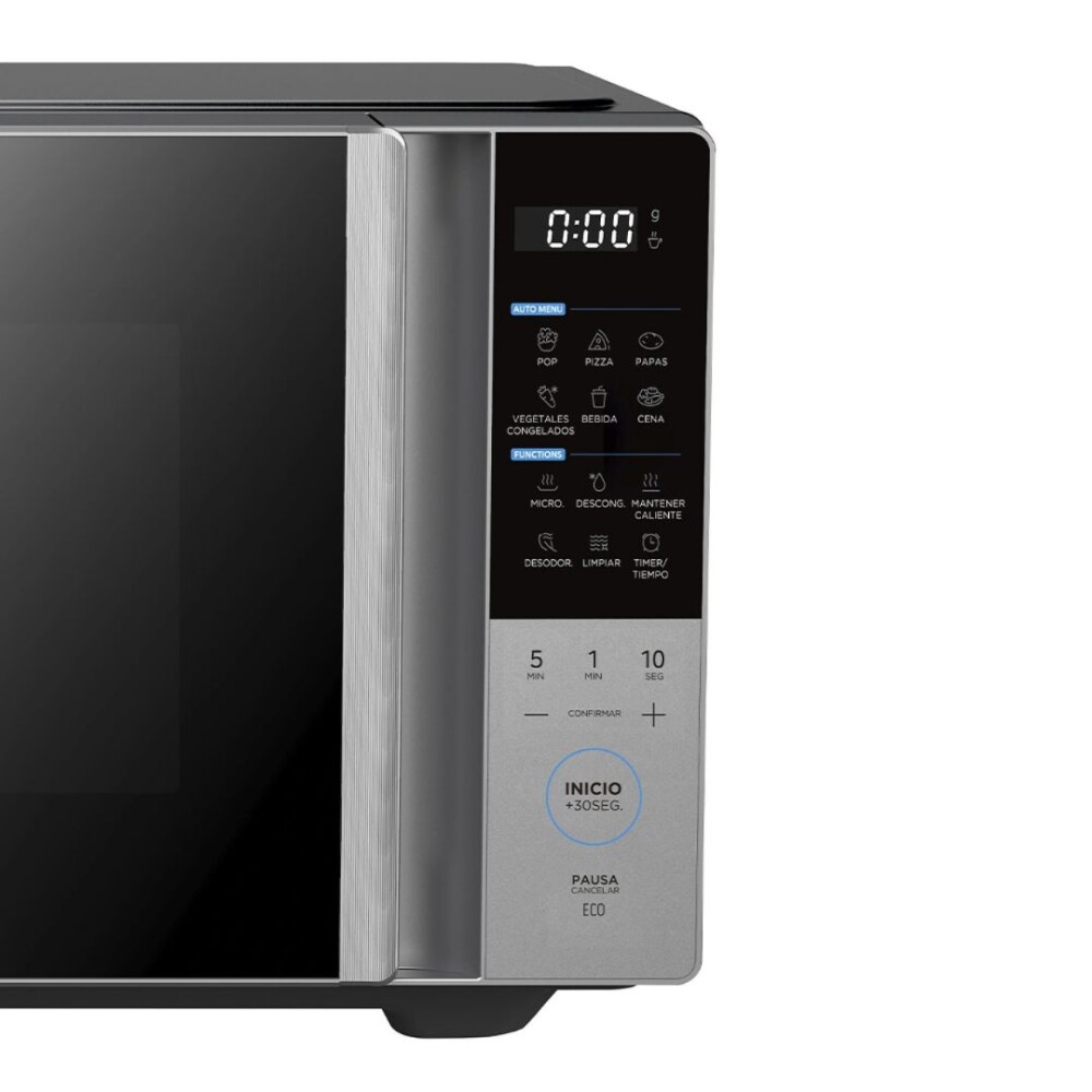 Horno Microondas Inox 20L con Panel Digital - Modelo MMO20CMO-EMPCMS - Midea Horno Microondas Inox 20L con Panel Digital - Modelo MMO20CMO-EMPCMS - Midea